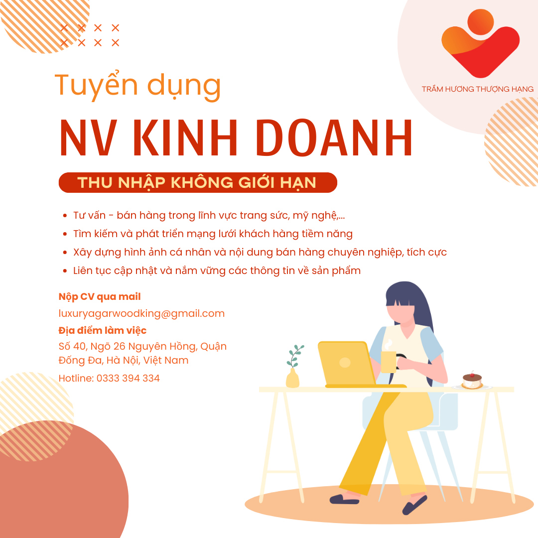 Tuyển dụng vị trí: Nhân viên kinh doanh Online